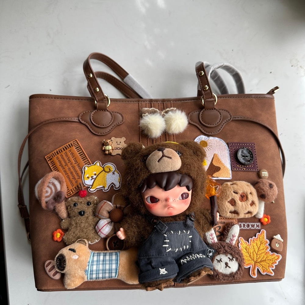Brown Bear-Themed Kids Toy Set